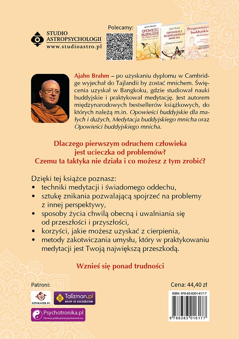 Buddyjska sztuka znikania-Ajahn Brahm - książka